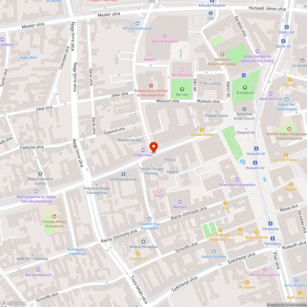 Hibás közvilágítás bejelentés helye