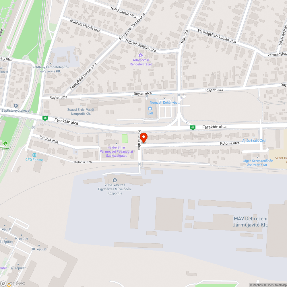 Gyorshajtás bejelentés helye