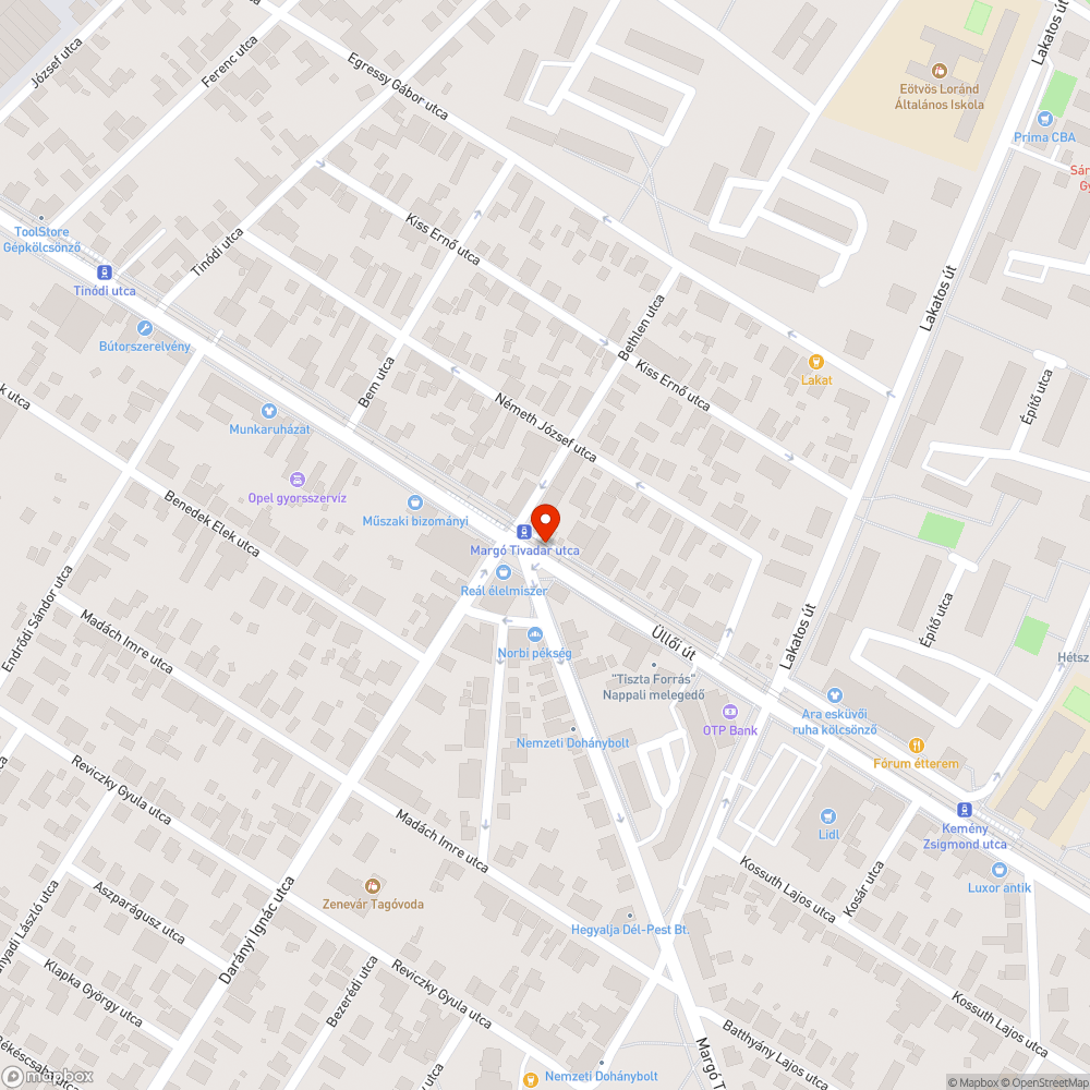 Kidőlt elektromos szekrény bejelentés helye