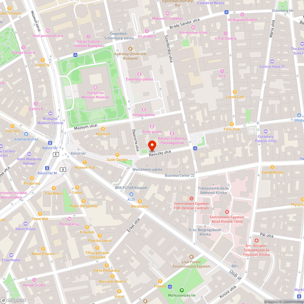 Úthibák bejelentés helye