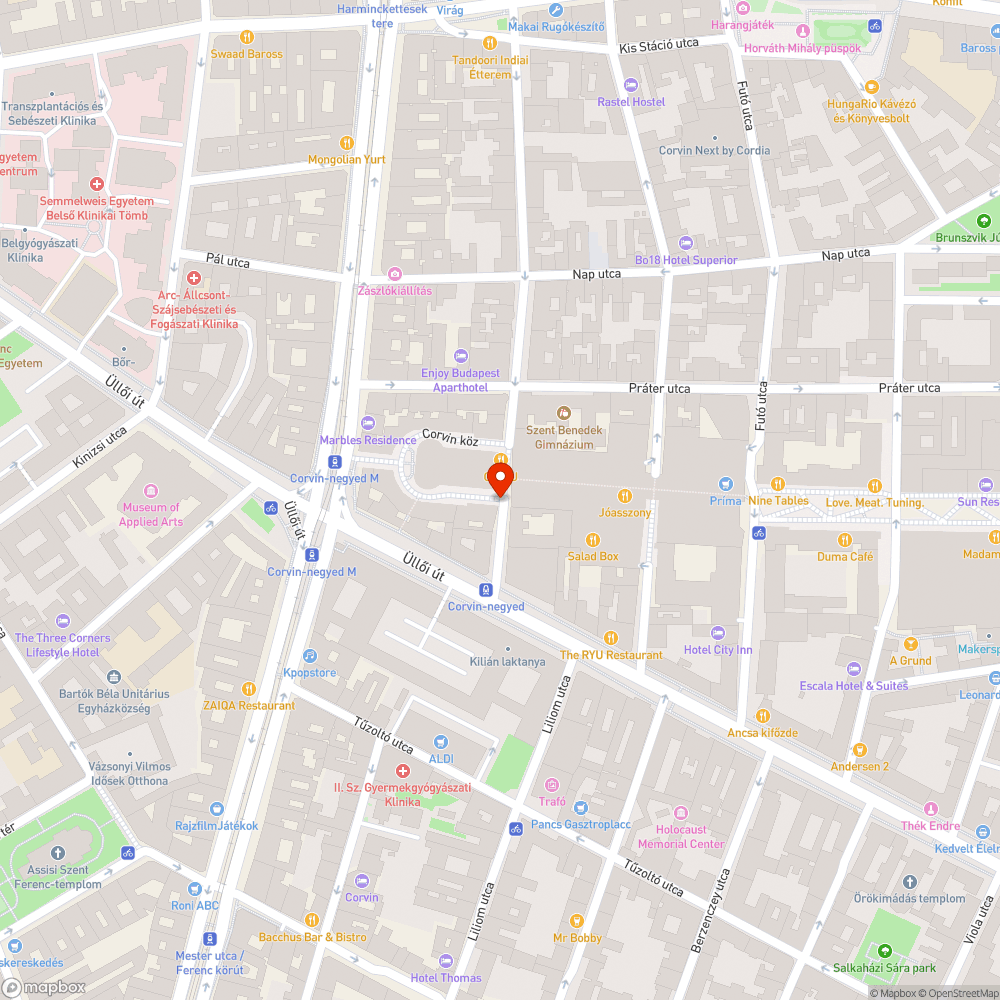 Úthibák bejelentés helye