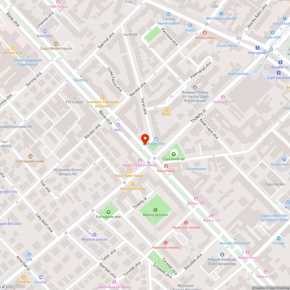 Megáll az esővíz a zebrán bejelentés helye