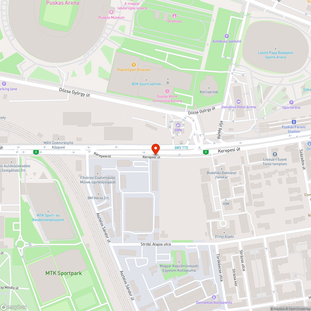 Graffiti eltávolítás bejelentés helye