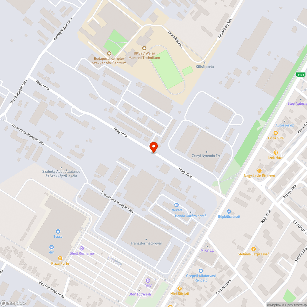 Teleszemetelt csatorna bejelentés helye