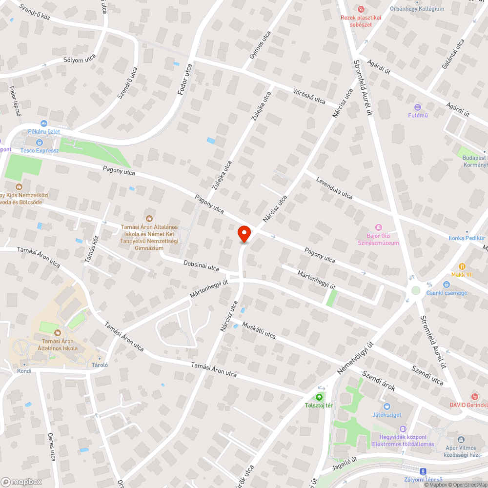 Felújított járda szétparkolása bejelentés helye