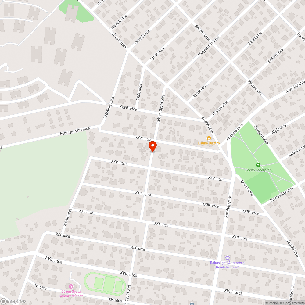 Életveszélyes fa bejelentés helye