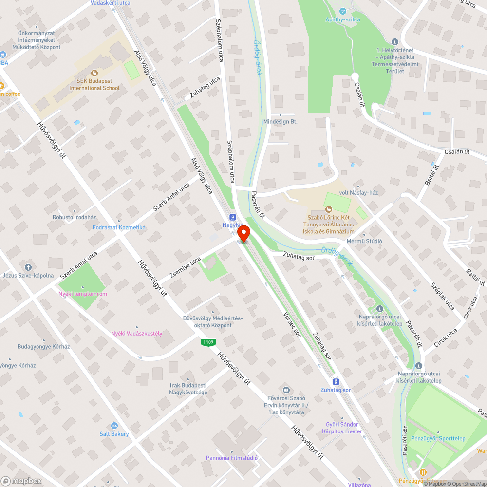 Rendezetlen zöldsáv bejelentés helye