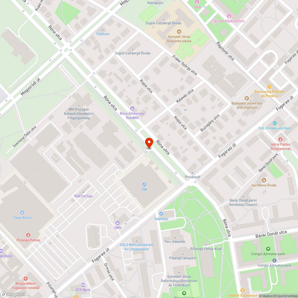 Szemetes terület bejelentés helye