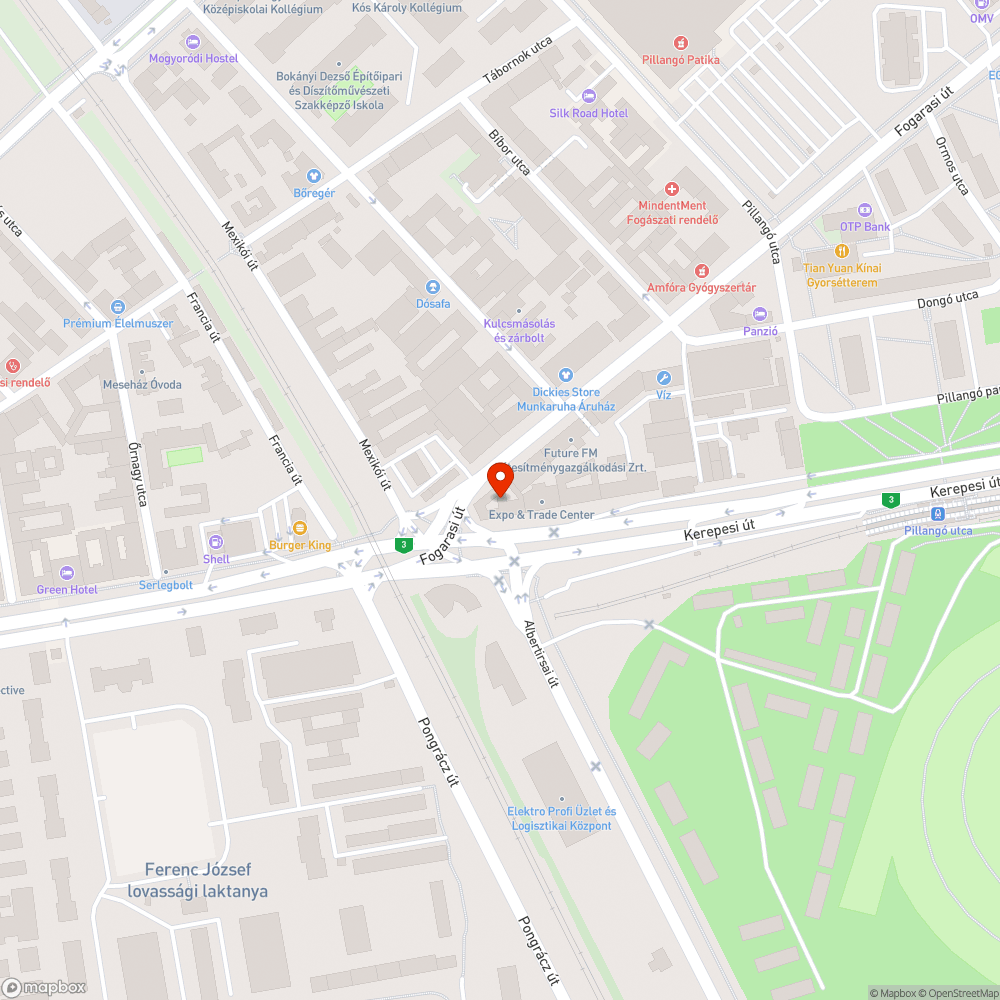 Szemetes terület bejelentés helye