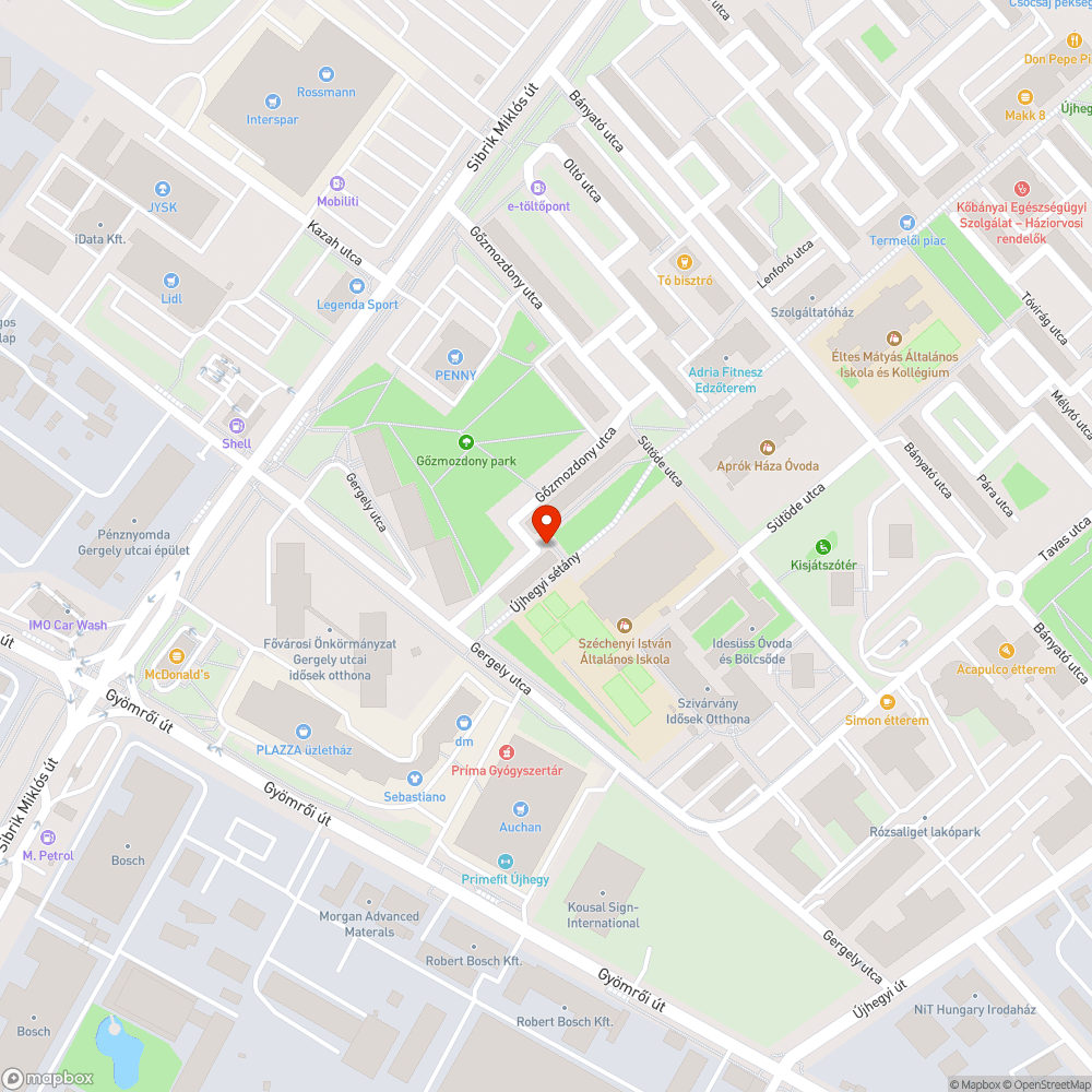 Billenő fedlap és kilátszódó fedlap szekrény bejelentés helye