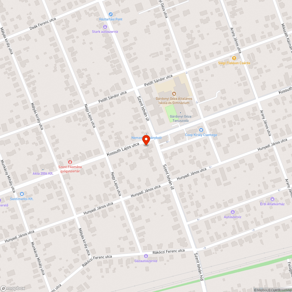 Járdára székelés bejelentés helye