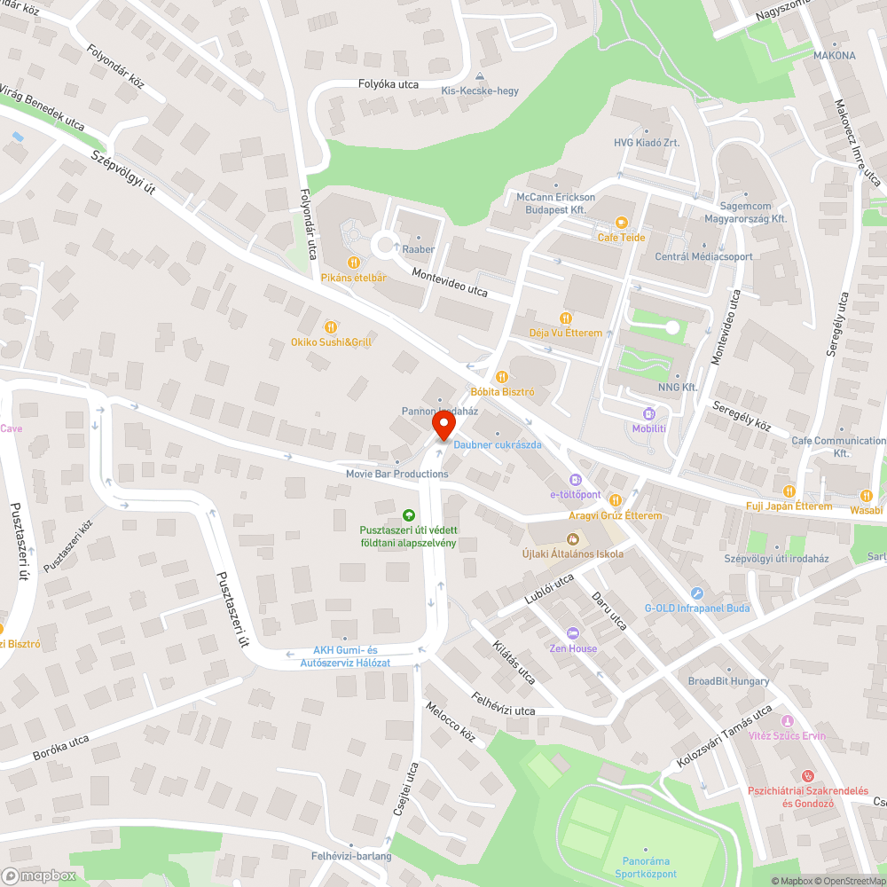 Szemetes járdasziget bejelentés helye