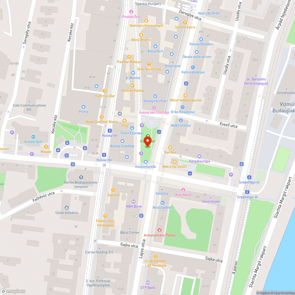 Döglött galamb bejelentés helye