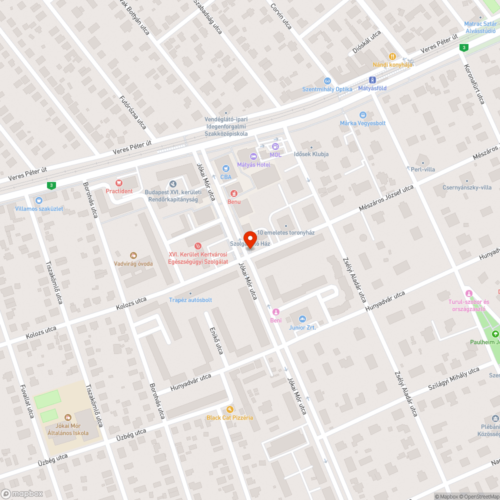 2,25 m alatti tábla bejelentés helye