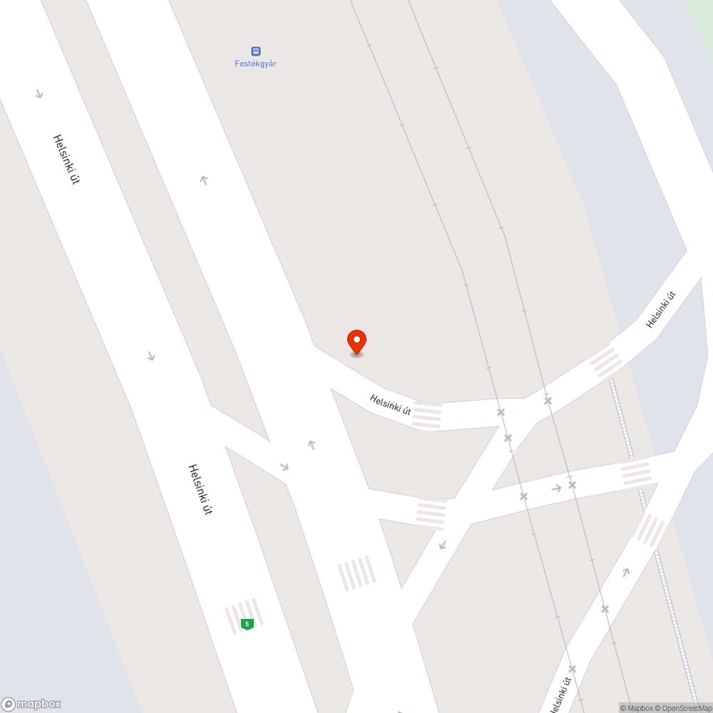 Íme a vízizebra bejelentés helye