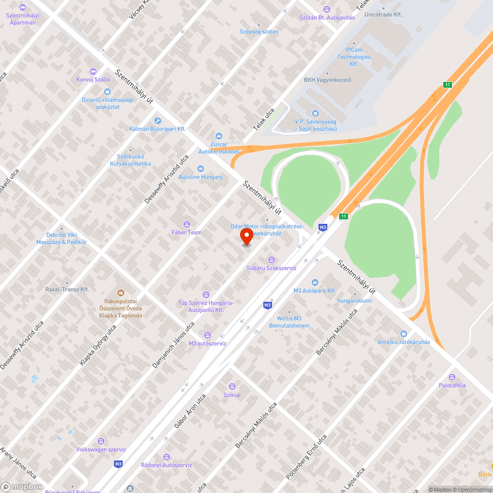 Elektromos roller bejelentés helye