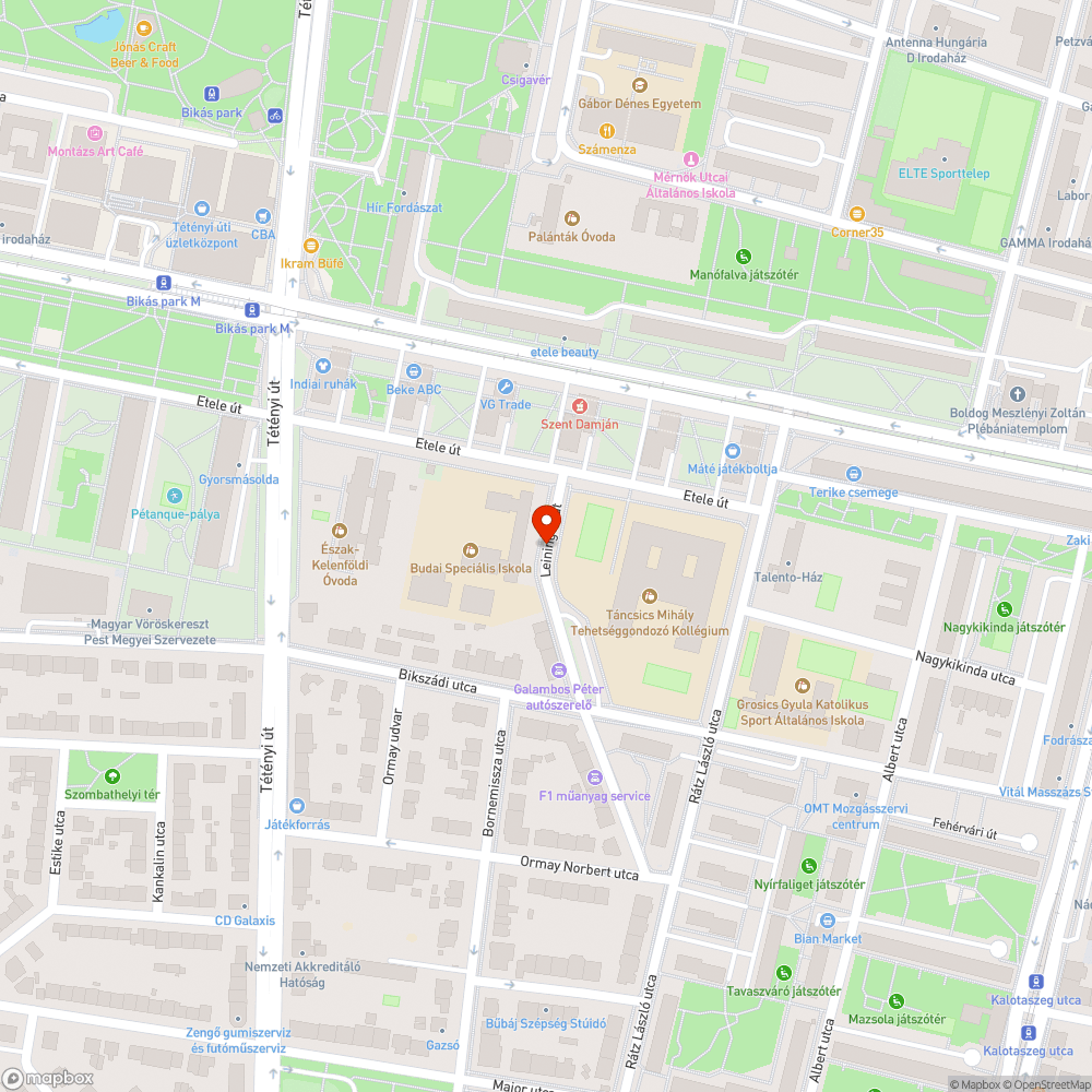 Balesetveszélyes repedés bejelentés helye