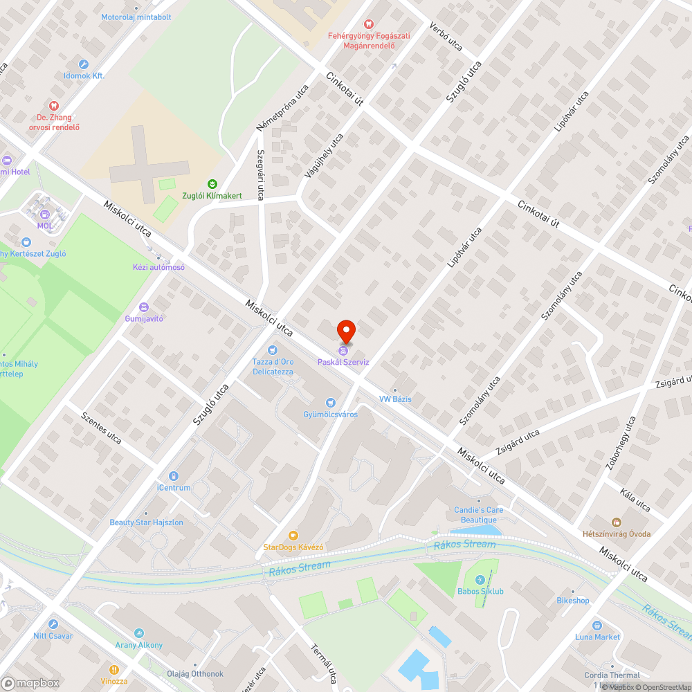 Miskolci utca gumis melleti roncs bejelentés helye