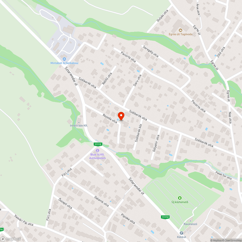 Kiégett világítás bejelentés helye