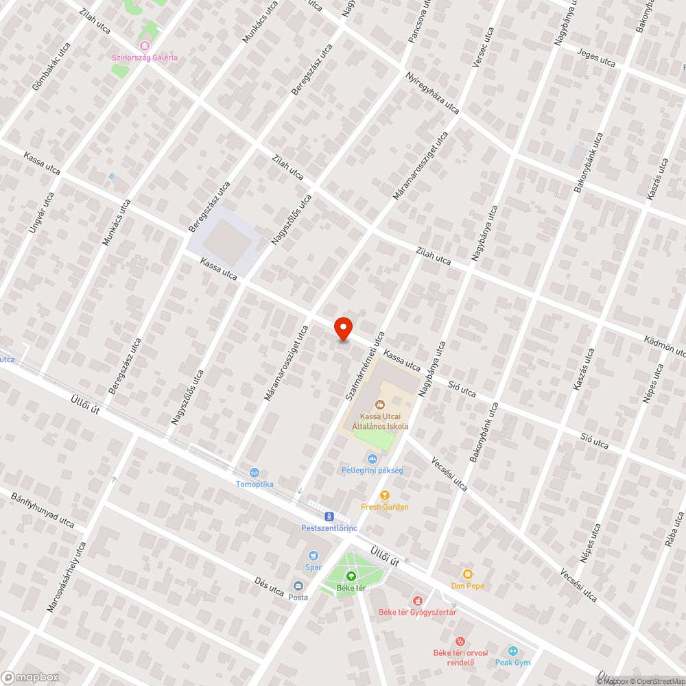 Utcai lámpatest nem üzemel bejelentés helye