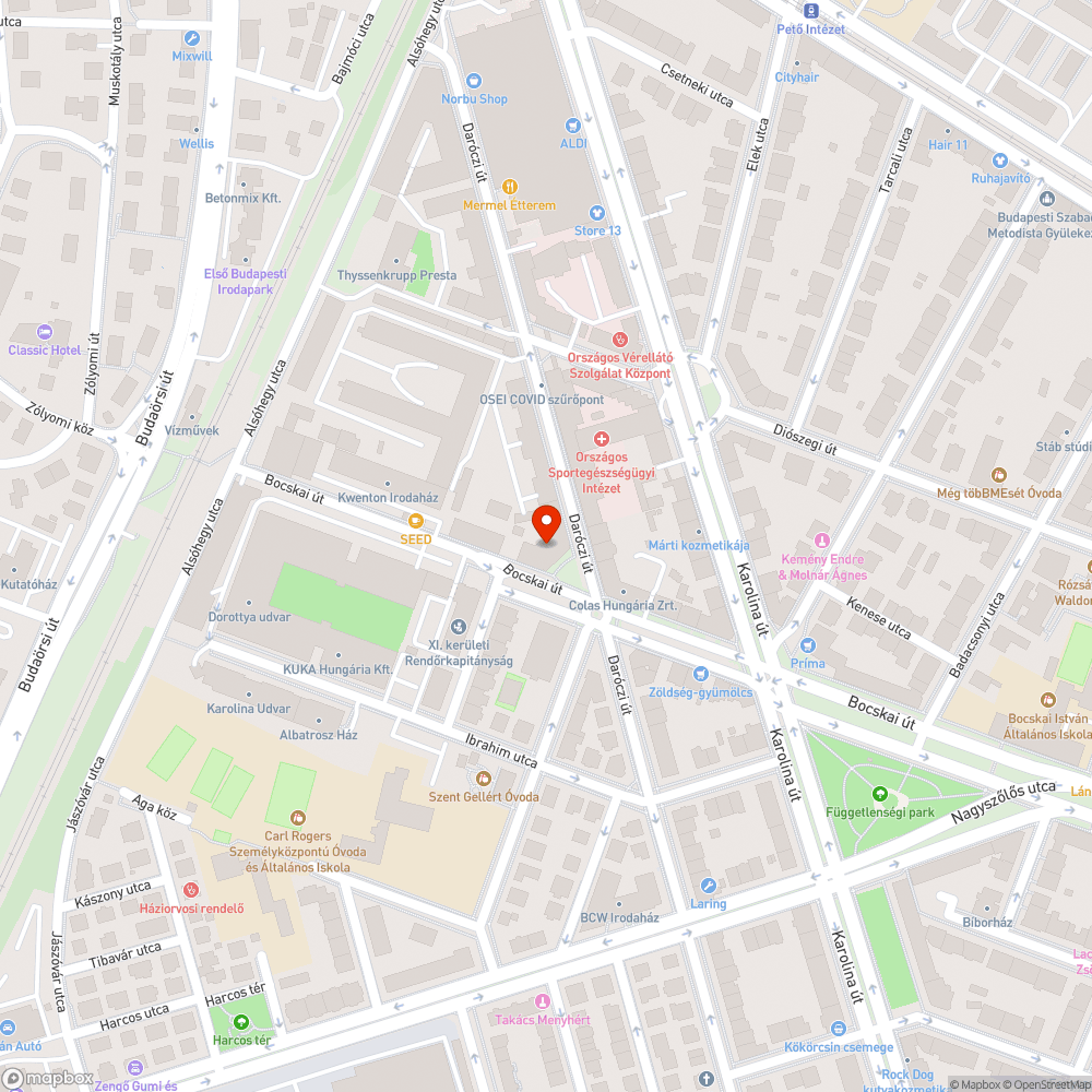 Márciusi karácsonyfa bejelentés helye