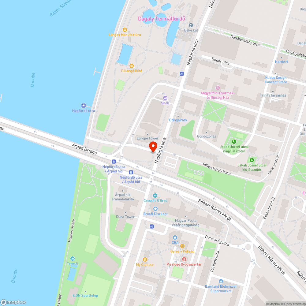 Kerékpártároló rendezetlen bejelentés helye