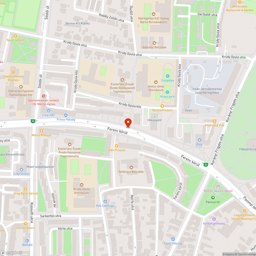 Szemetes és elhanyagolt padka bejelentés helye