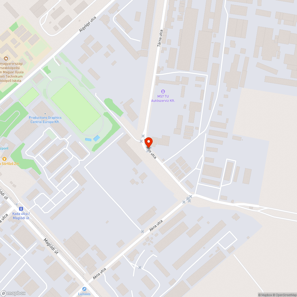 Rendszeresen kidöntött közlekedési tábla bejelentés helye