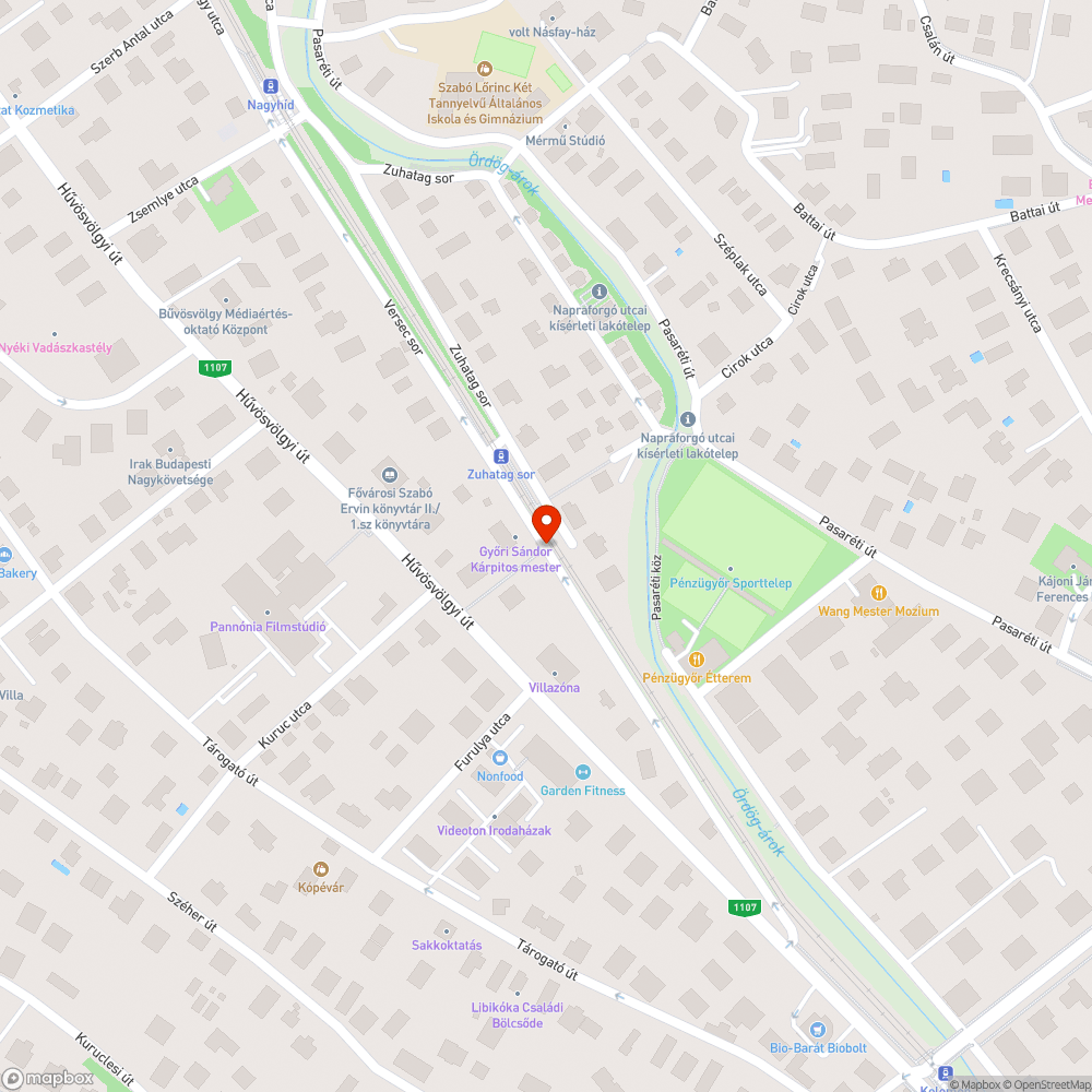 Zöldterületen való parkolás bejelentés helye