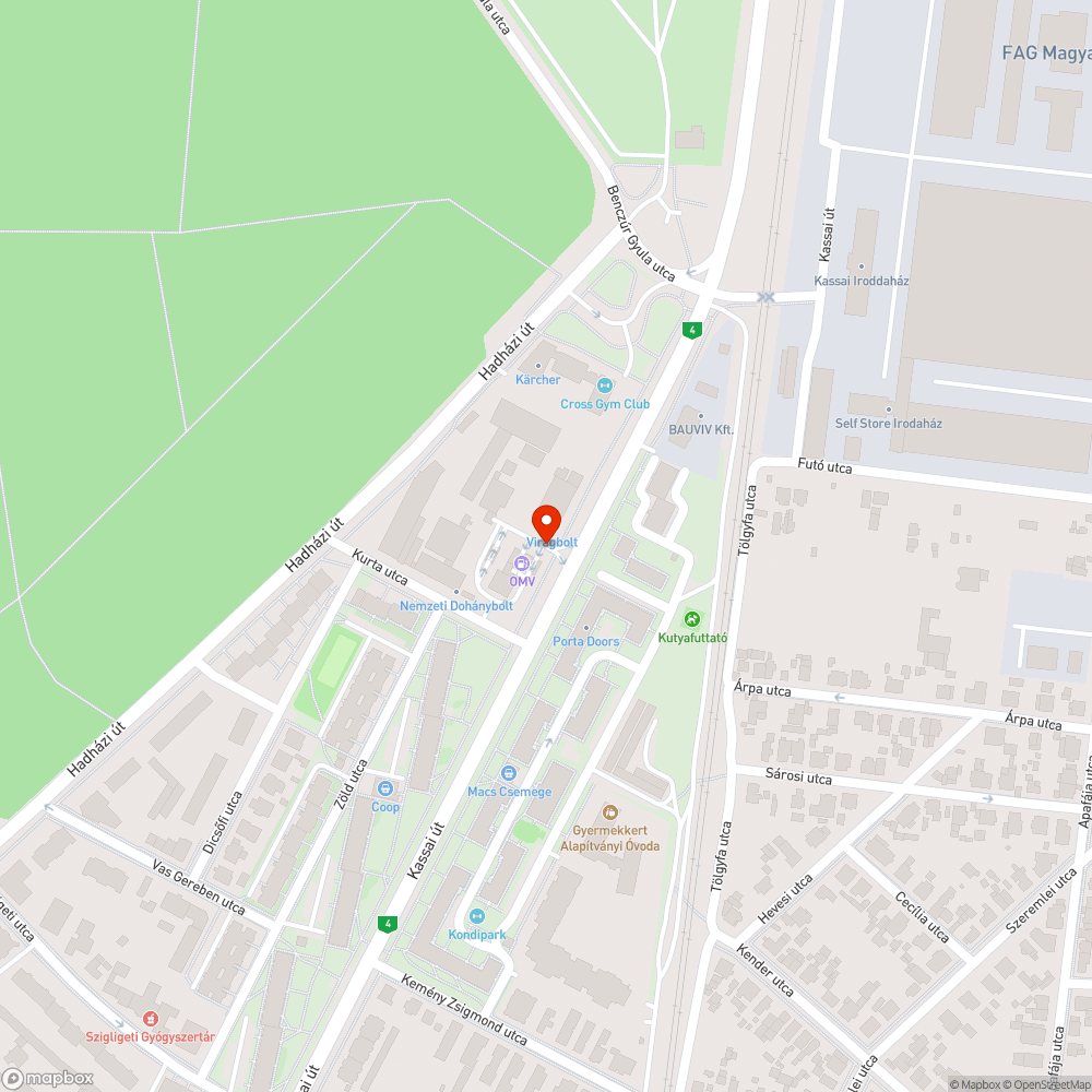 Nyilvános telefonfülke bejelentés helye