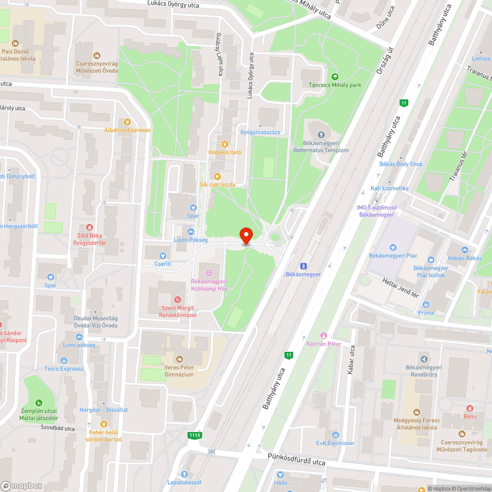 Választási matrica bejelentés helye