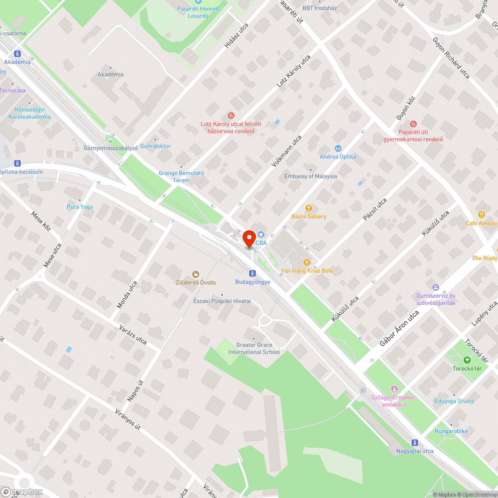 Visszatérő vandalizmus bejelentés helye