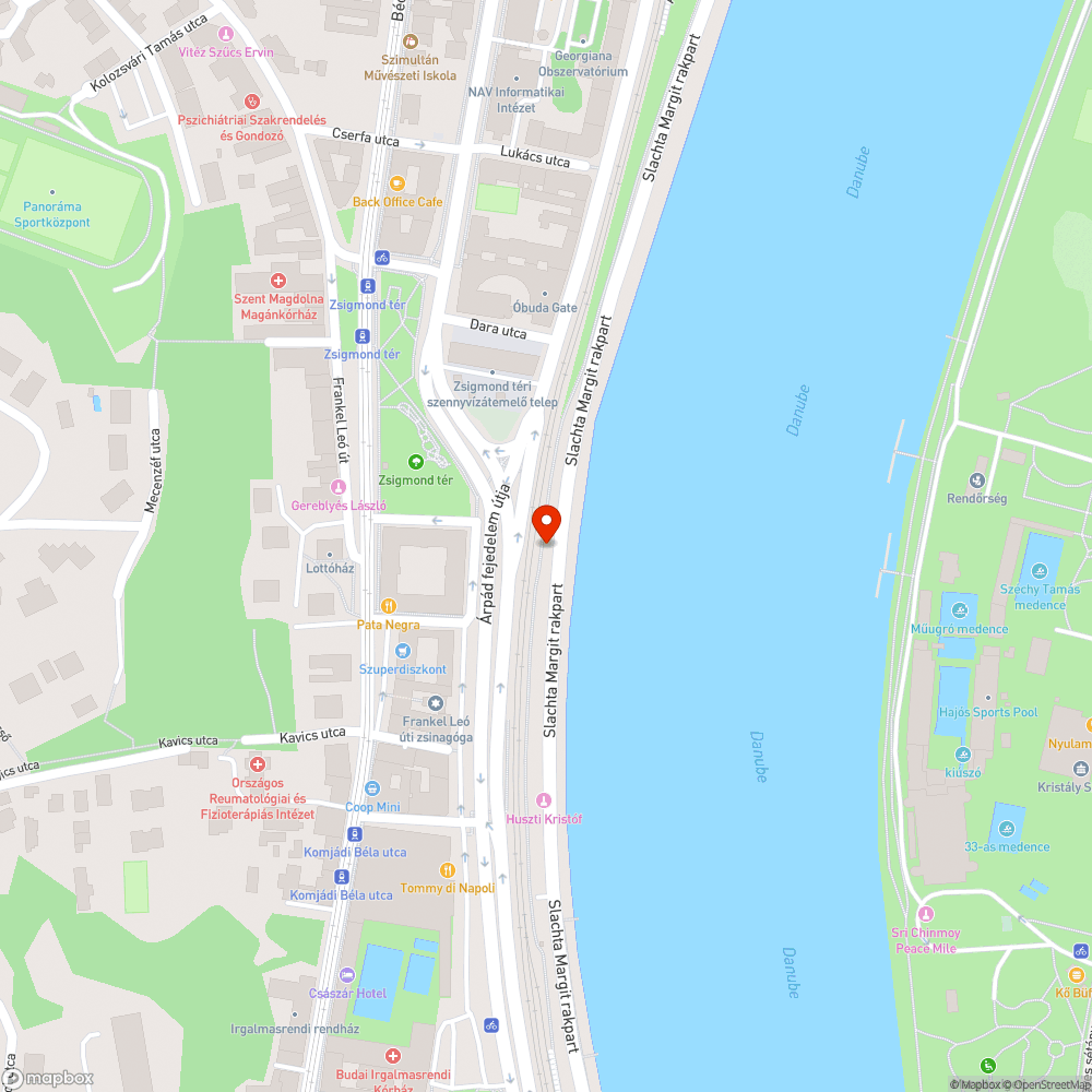 Gödör a kerékpárút mellett bejelentés helye