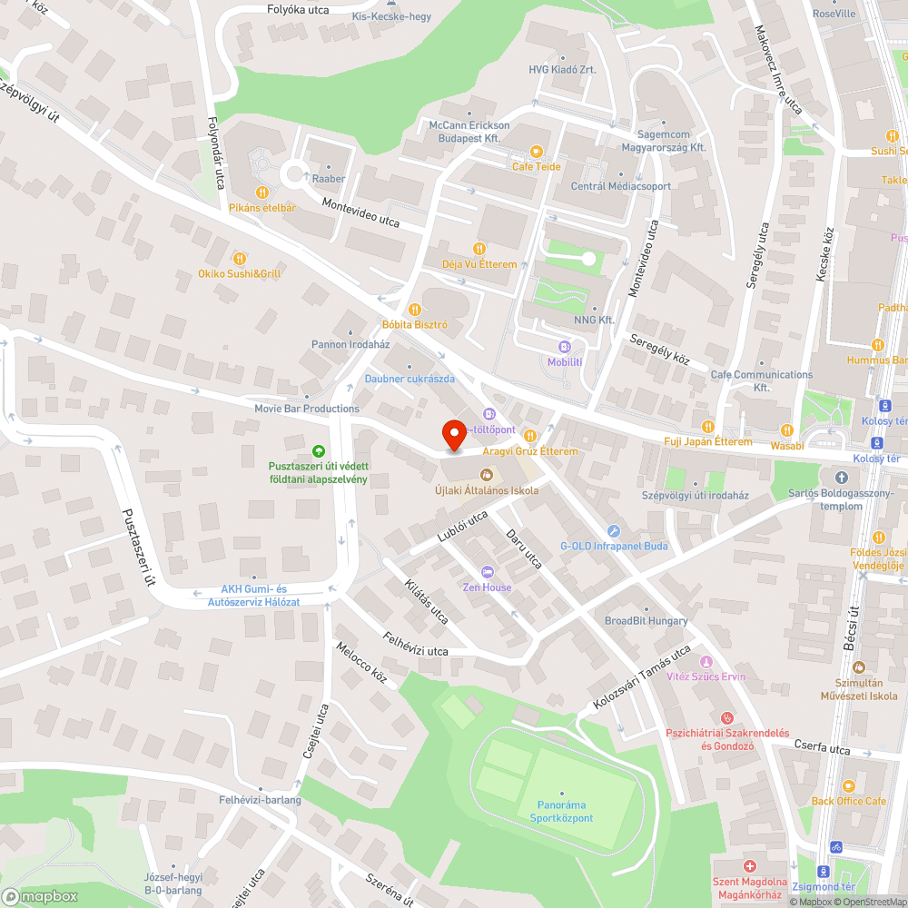 Világítás hibája bejelentés helye