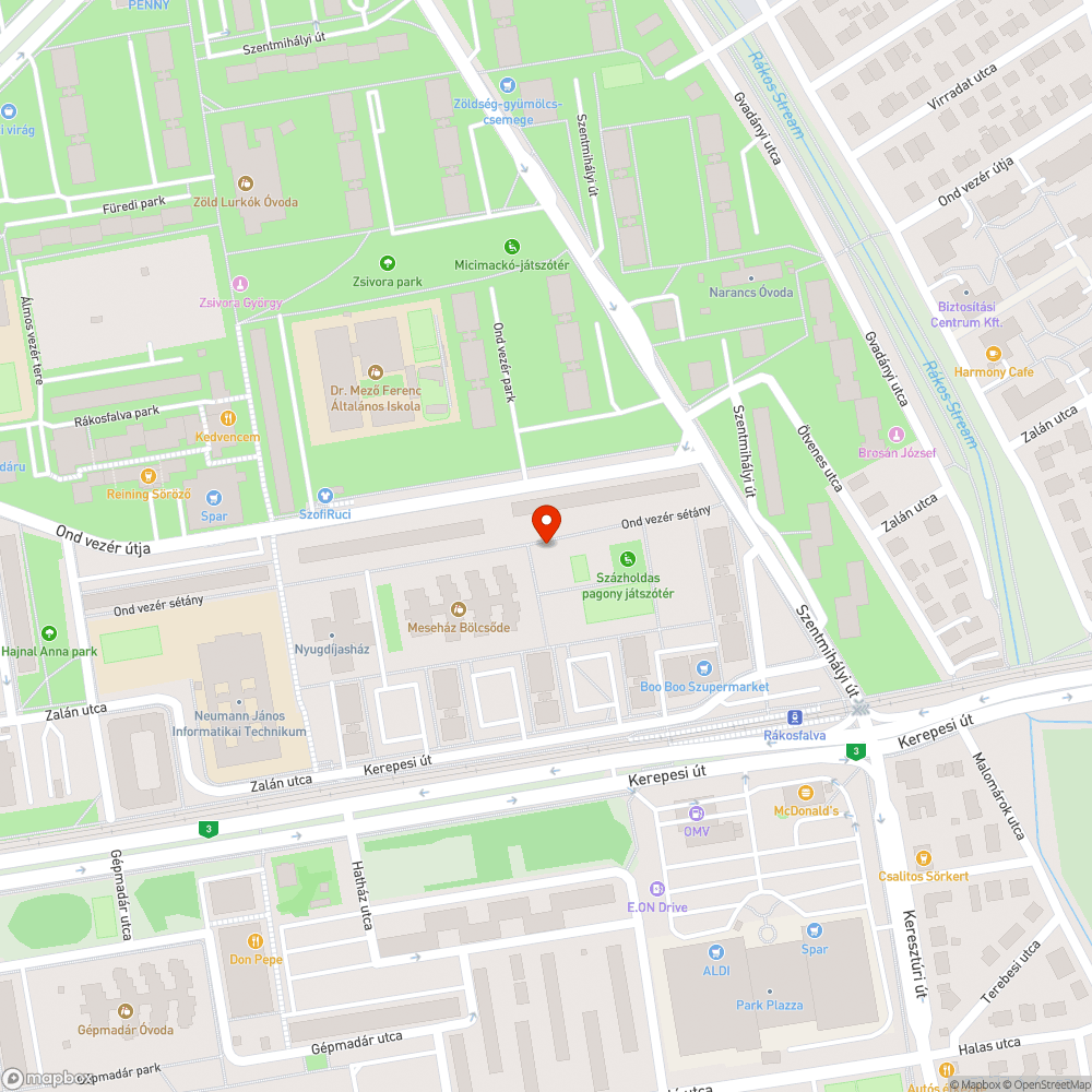 Fenyőfa bejelentés helye