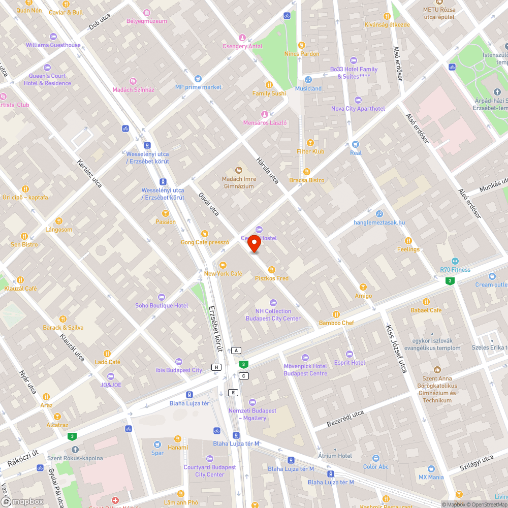 Balesetveszélyes járda bejelentés helye