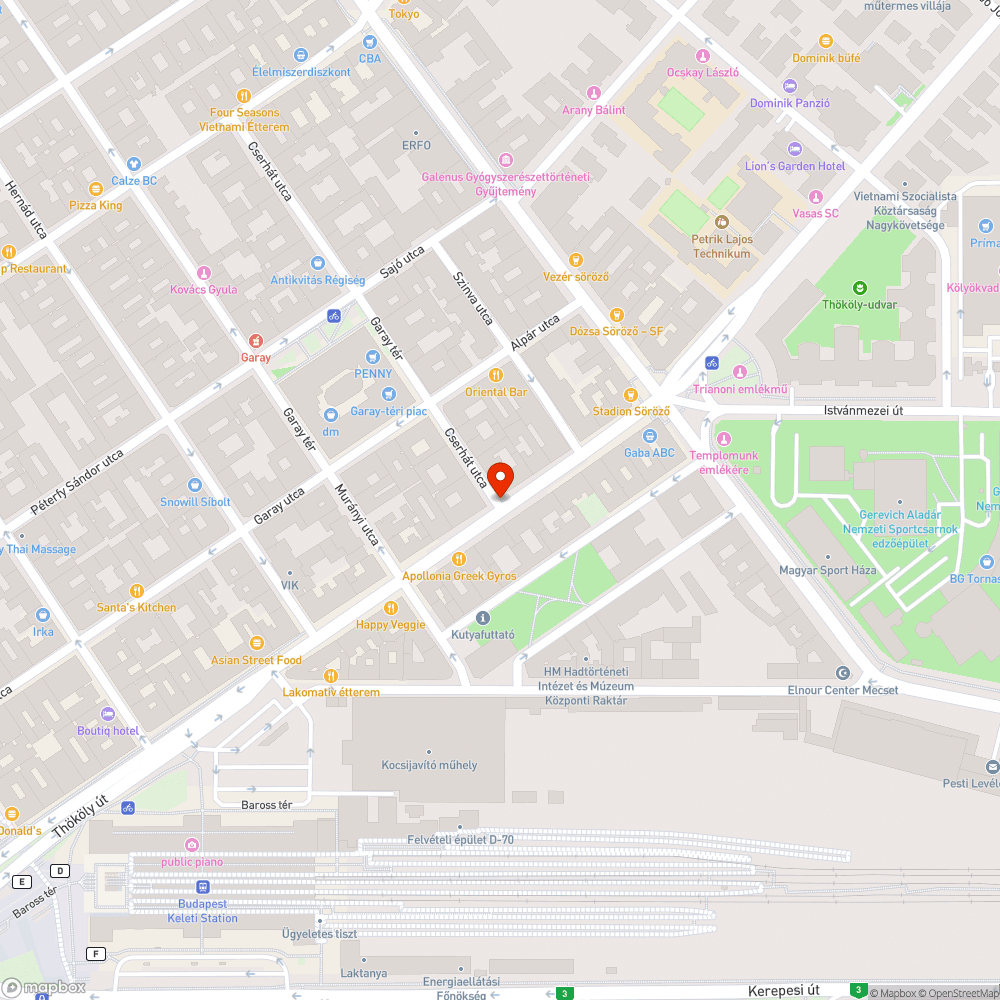 Thököly úti planténereken obszcén jelek bejelentés helye