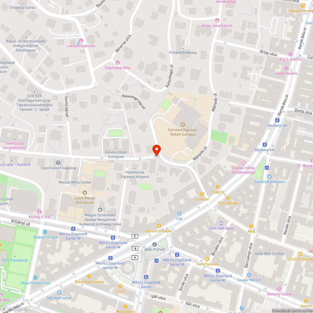 Balesetveszély bejelentés helye