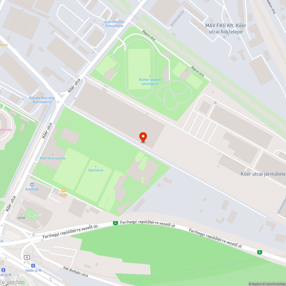 Szeméttelep 1 bejelentés helye