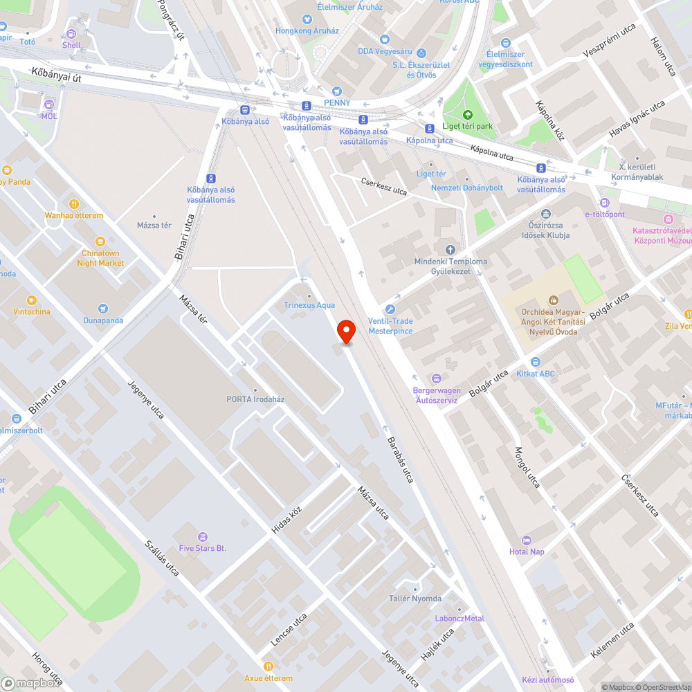 Elhagyott Polo bejelentés helye