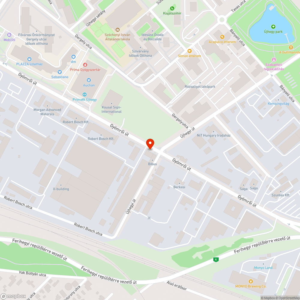 Megsüllyedt fedlap bejelentés helye