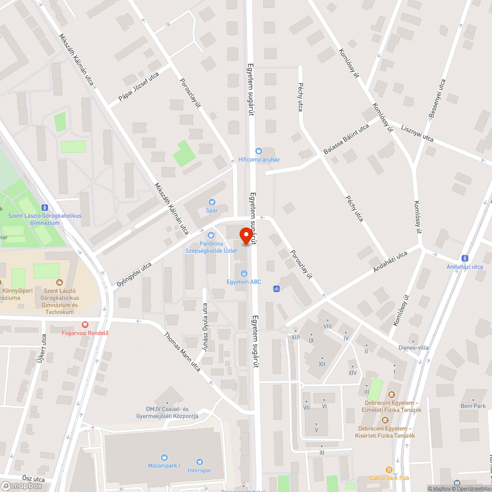 Nyilvános telefonfülke bejelentés helye