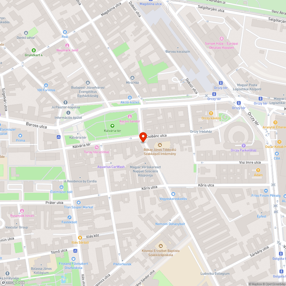 Gallyazás Diószegi út elején bejelentés helye