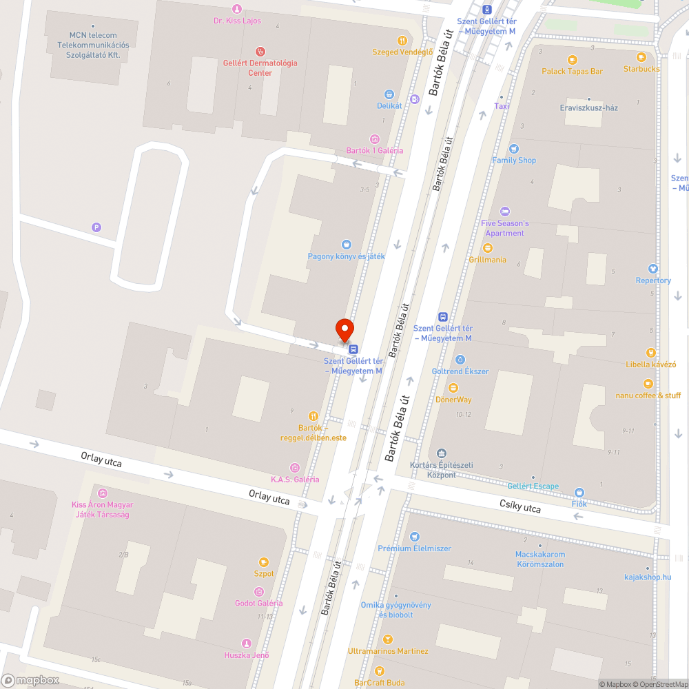 Hiányos burkolat bejelentés helye