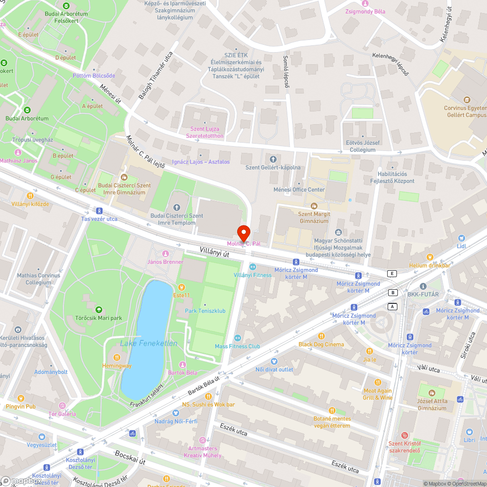 Botlásveszély bejelentés helye