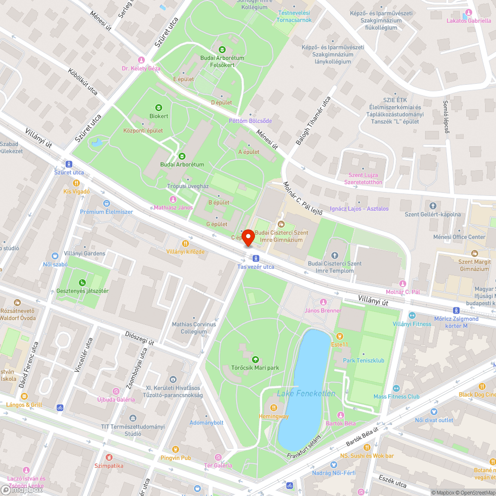 Üres fahely bejelentés helye