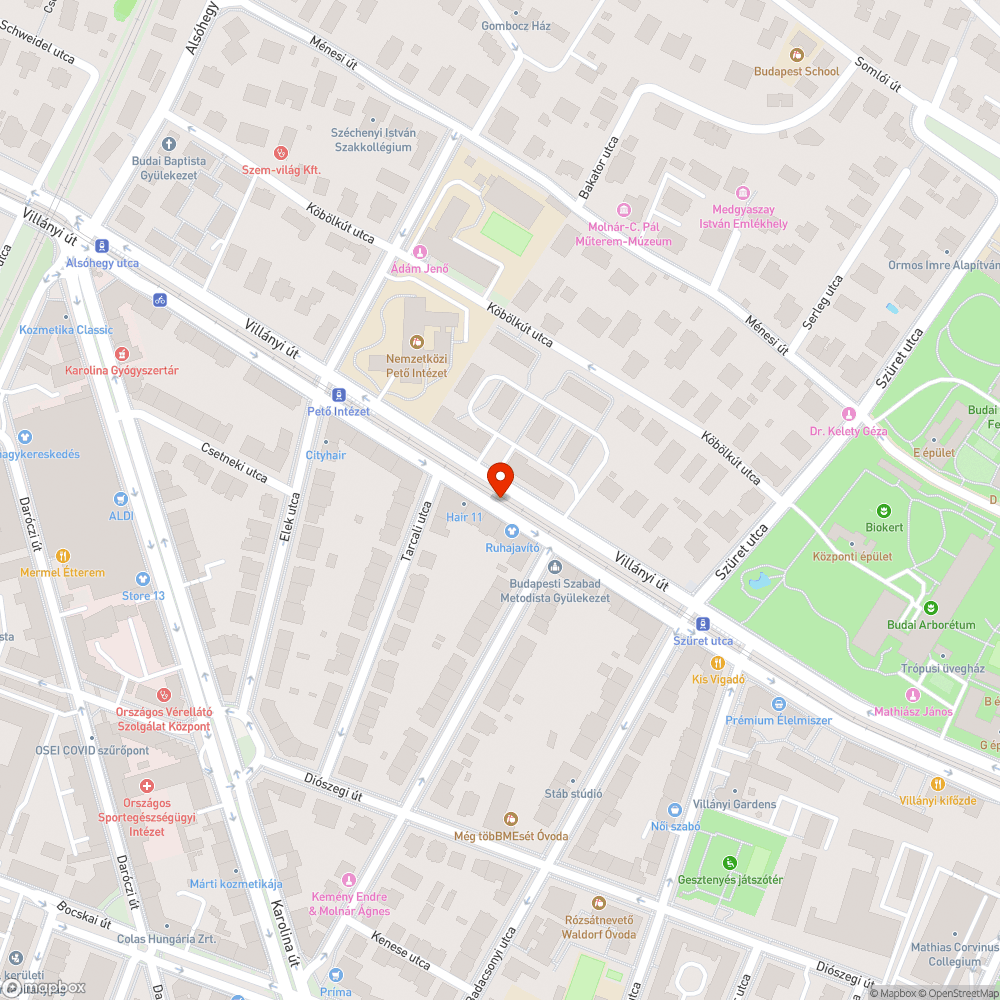 Üres fahely bejelentés helye