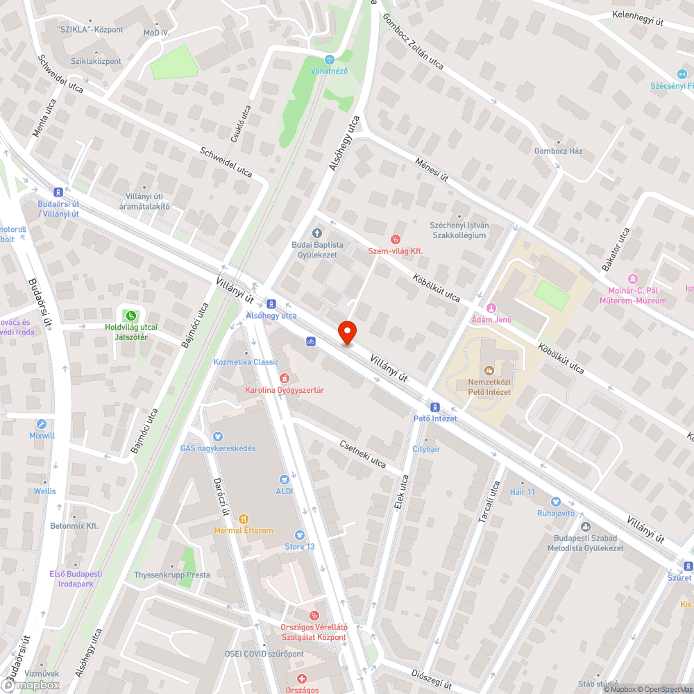 Üres fahely bejelentés helye