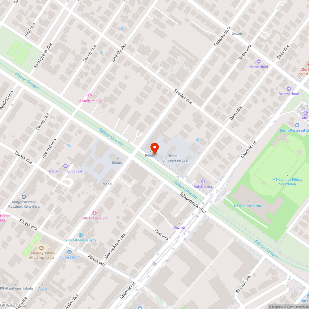 Zöldterület? bejelentés helye