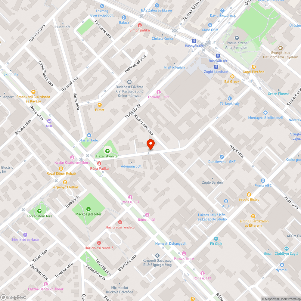 Kiálló, botlásveszélyes gáz elzáró bejelentés helye